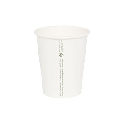 Tazza in cartone 200 ml Ø 80 mm Bianco (1000 pezzi) [GB-DHD04525]