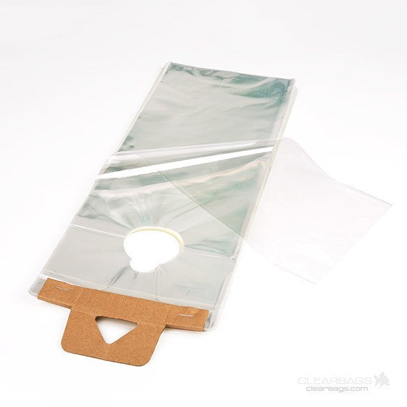 Sacchetto con foro per appendere 15.6x31.4cm 30 micron (100 pezzi) [DK6]