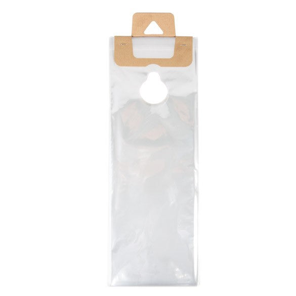 Sacchetto con foro per appendere 15.6x31.4cm 30 micron (100 pezzi) [DK6]