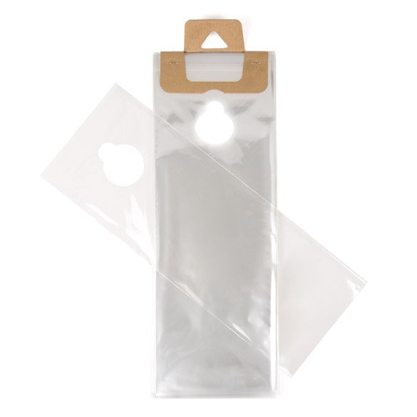 Sacchetto con foro per appendere 15.6x31.4cm 30 micron (100 pezzi) [DK6]