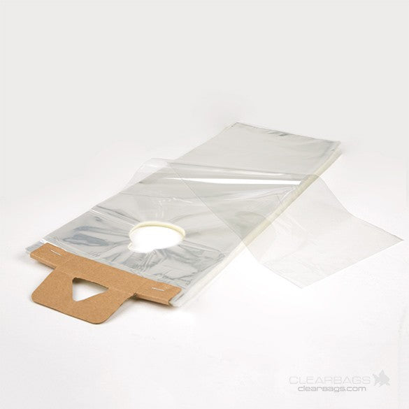 Sacchetto con foro per appendere 15.6x31.4cm 30 micron (100 pezzi) [DK6]