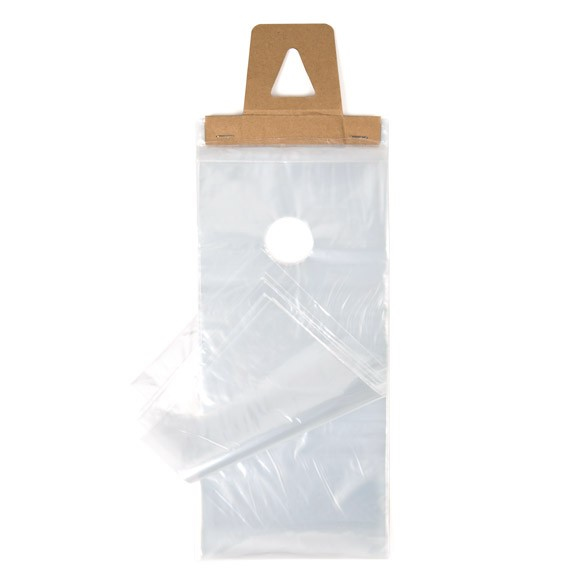 Sacchetto con foro per appendere 15x30cm (100 pezzi) [DK3]