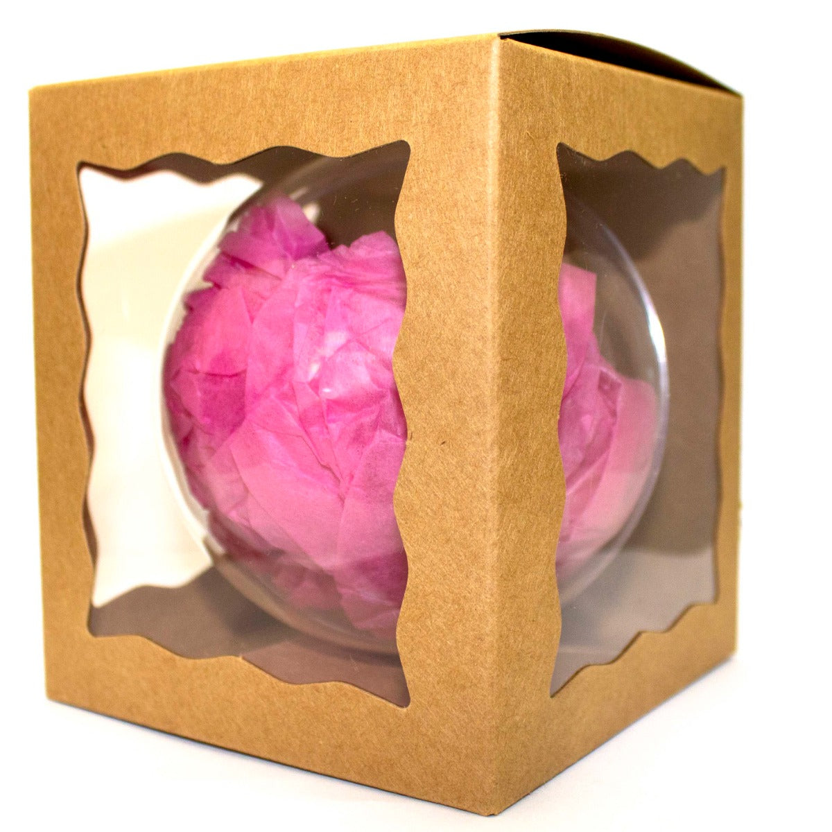 Palla di plastica trasparente 10cm (25 pezzi) [PEP-1002101]