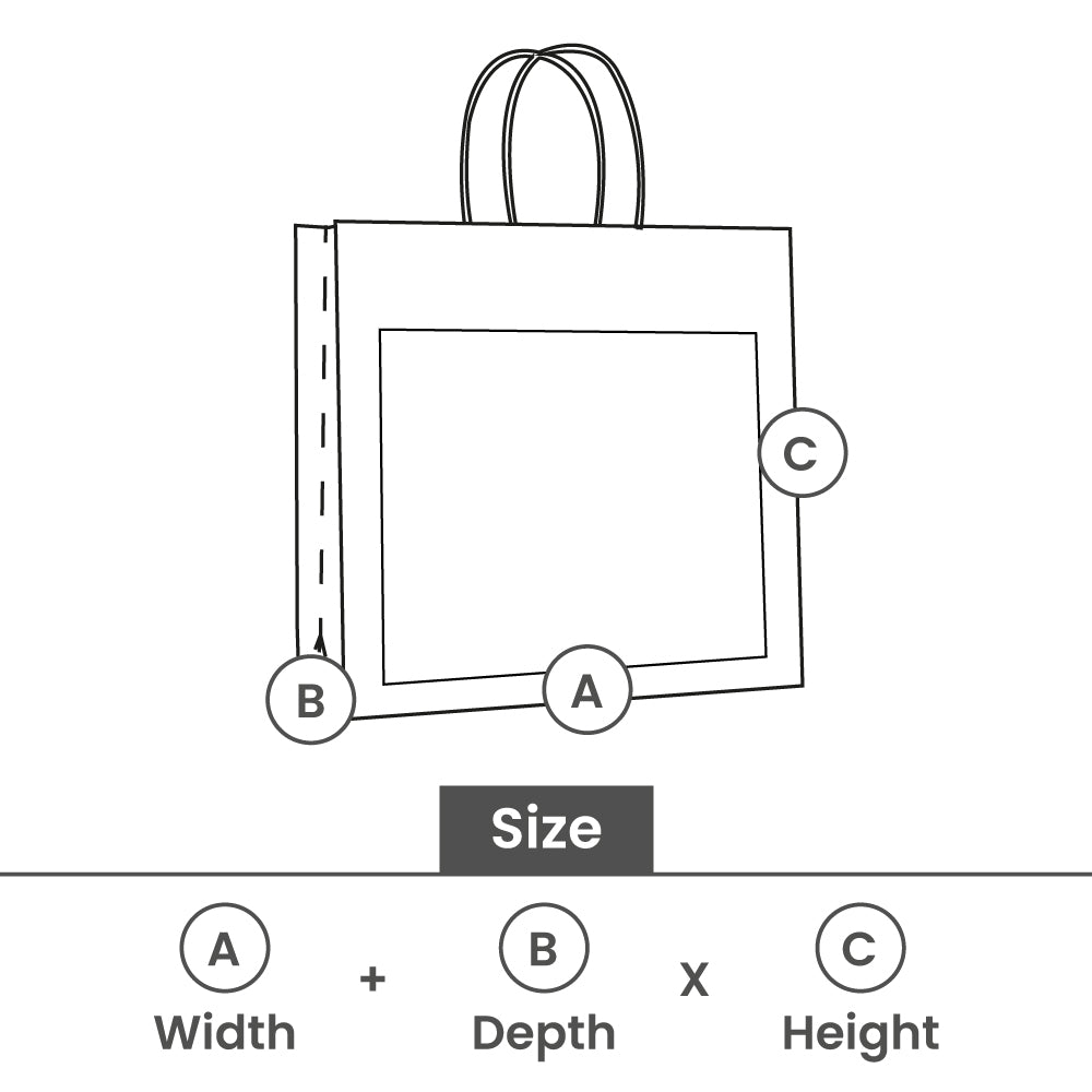 Sacs cadeaux avec fenêtre et étiquette 18+8x19cm Kraft (100 pièces) [FP-DPT098]