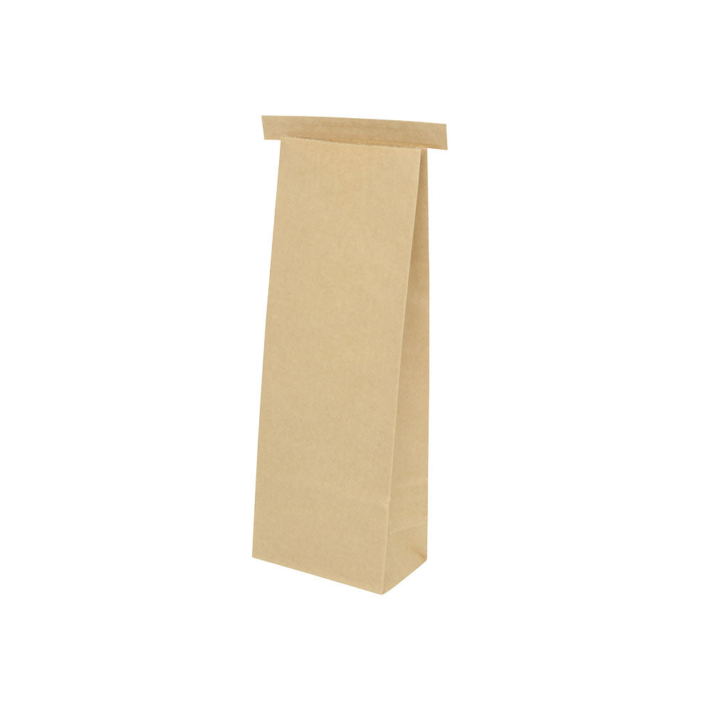 Tüten Kraft braun mit Verschluss 10x5.9x27.4 cm (500 Stück) [GB-DRE03350]