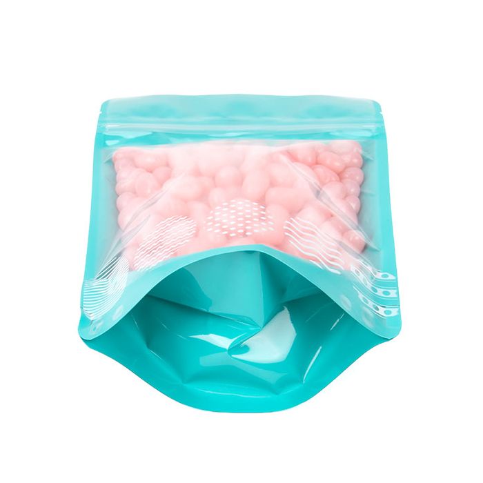 Buste doypack blu acqua 13x7,9x20,6cm (25 Pezzi) [ZBGW3TE]