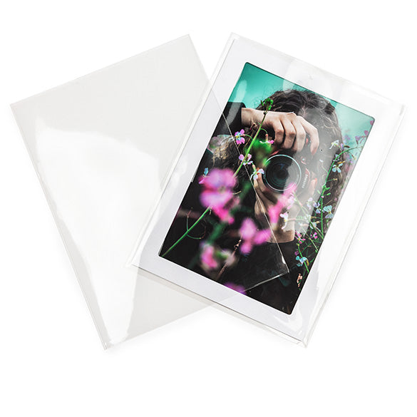 Umweltfreundliche Beutel 13.5x18.5cm Transparent (100 Stück) [GC75NF]