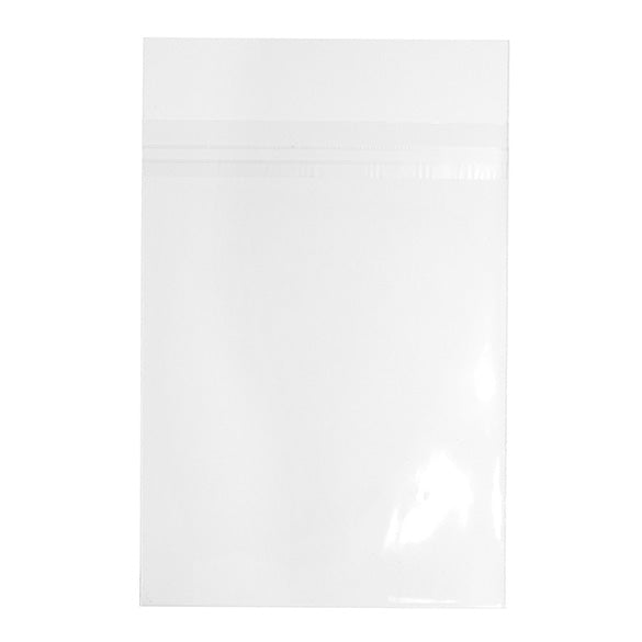 Umweltfreundliche Beutel 13.8x18.4cm Transparent mit Schutzverschluss (100 Stück) [GC75PC]