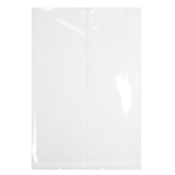 Öko-Beutel Transparent 12.7x17.8cm Premium und Verschweißbar (100 Stück) [CHS57]
