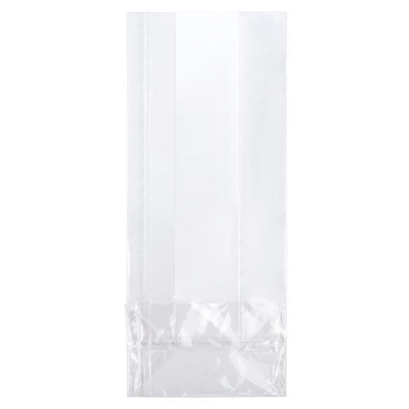 Blockbodenbeutel ÖKO-freundlich 12,7x7,6x30,5cm Premium mit Seitenfalten (100 Stück) [CFBG1]