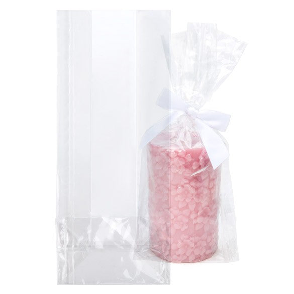 Blockbodenbeutel ÖKO-freundlich 12,7x7,6x30,5cm Premium mit Seitenfalten (100 Stück) [CFBG1]