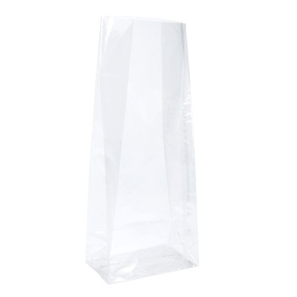 Blockbodenbeutel ÖKO-freundlich 12,7x7,6x30,5cm Premium mit Seitenfalten (100 Stück) [CFBG1]