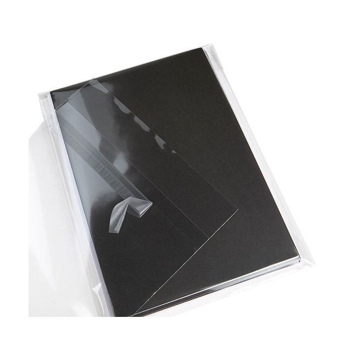 Umweltfreundliche Beutel cm Transparent mit Schutzverschluss 14,8x19.1 cm Transparent mit Schutzverschluss (100 Stück) [GC7B2PC]