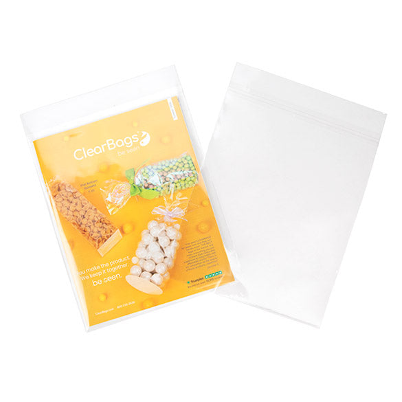Sacs écologiques haut de gamme avec fermeture de protection 22,7x28,6cm (100 pièces) [GC811PC]