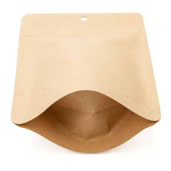 Doypack Compostable Kraft 13x7,9x20,6cm | 113g (100 pièces) [ZBGEK3]