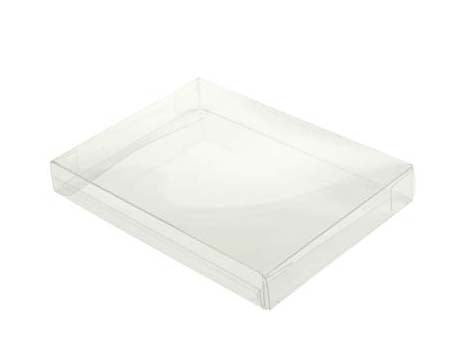 Klarsichtschachteln 21.6x1x21.6cm Transparent (25 Stück) [FB125]