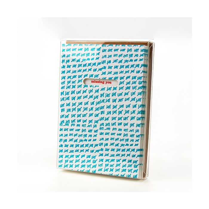 Scatole regalo trasparenti 9.5x1.5x13 cm (25 pezzi) [FB10]