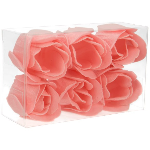 Boites cadeau plastique à transparence cristalline 6.7x3.8x11cm (25 Pièces) [FB126]