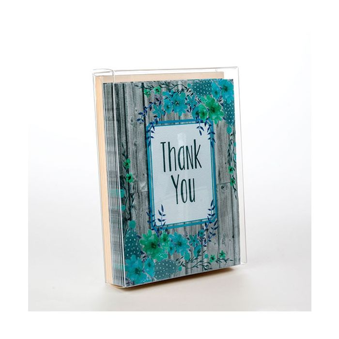 Boîtier pliant transparent 11.4x2.5x14.9 cm [FB17]