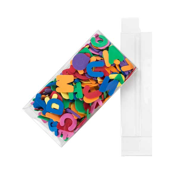 Boite pour truffes à transparence cristalline 10.8x4.1x21.6cm (25 Pièces) [FB193]