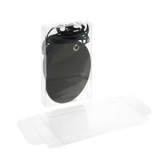 Klarsichtschachteln 5.4x1.3x9.2cm Transparent (25 Stück) [FB288]