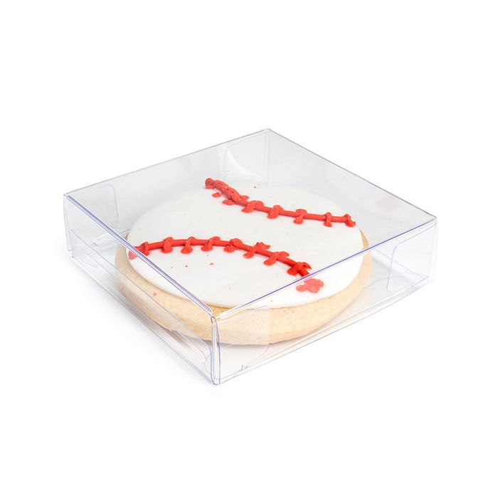 Plastic Gift Boxes 8,9x2,5x8,9 cm Crystal Clear