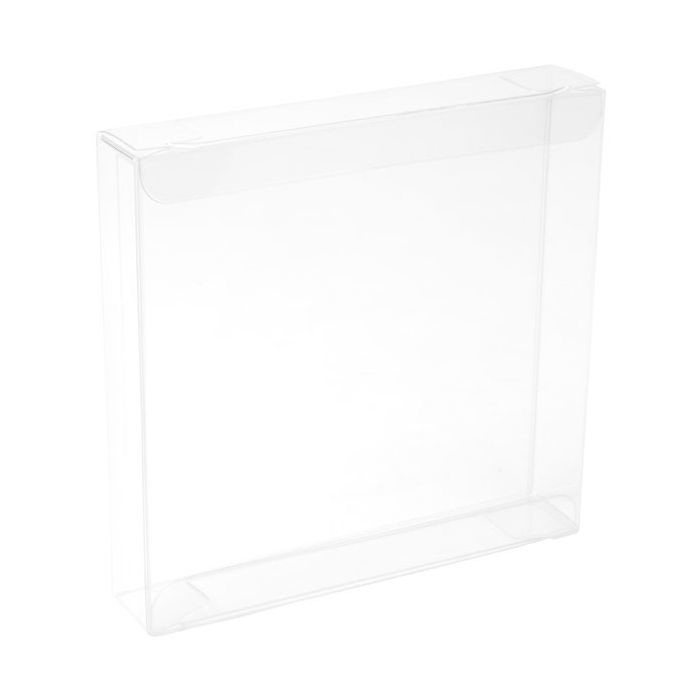 Boites cadeau plastique à transparence cristalline 13.1x2.5x12.9cm (25 Pièces) [FB47]