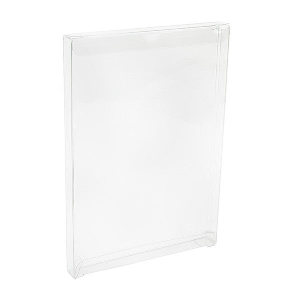 Boites cadeau plastique à transparence cristalline 13.7x1.6x19.4cm (25 Pièces) [FB60]