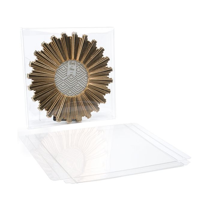 Scatole regalo 16.8x1.6x16.7cm trasparenti (25 pezzi) [FB82]