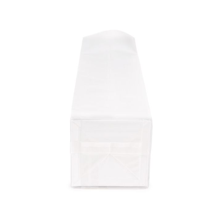 Blockbodenbeutel Frosted 5,1x5,1x21 cm mit Bodenblatt (100 Stück) [FFGPB11]