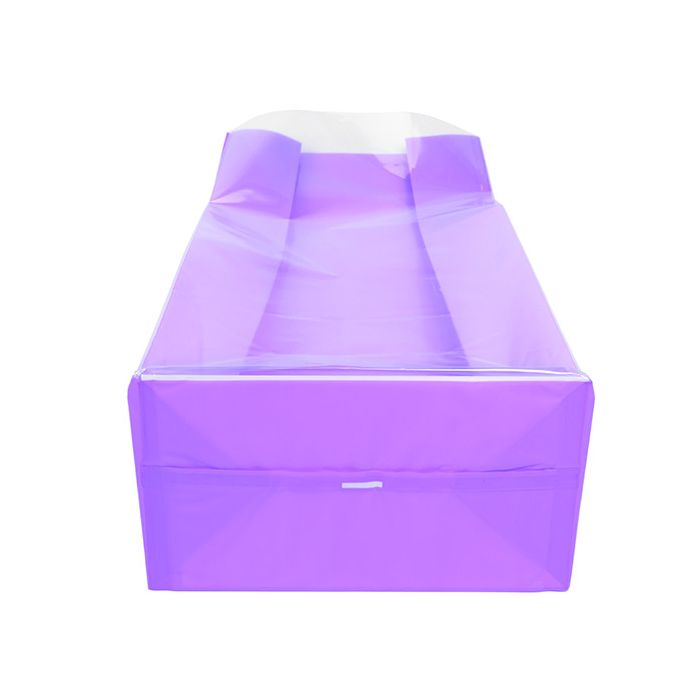 Sacchetto con fondo piatto in carta Viola neon 12,7x7,6x30,5 cm (100 pezzi) [FGPB1NP]