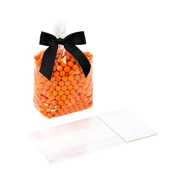 Blockbodenbeutel 10x6x20cm Transparent (100 Stück) [FGPB4]