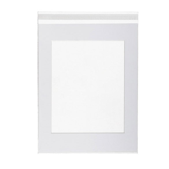 Klappenbeutel 26.5x33.7cm Hochtransparent (100 Stück) [B10X13]