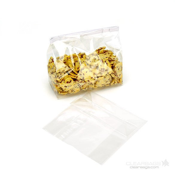 Blockbodenbeutel 12.7x5.7x12.7cm Transparent (100 Stück) [FGCC18]