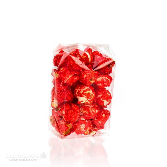Blockbodenbeutel 5.1x3.8x12.7cm Transparent (100 Stück) [FGCC3]