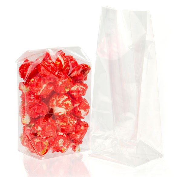 Blockbodenbeutel 5.1x3.8x12.7cm Transparent (100 Stück) [FGCC3]