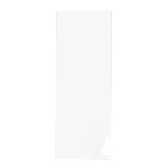 Sachets pliés Crinkle à transparence cristalline 12.7 x33cm (100 pièces) [FCB2]