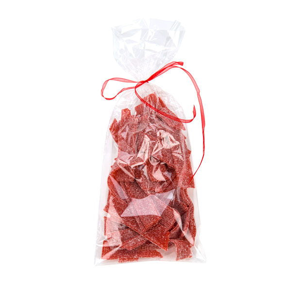 Sachets pliés Crinkle à transparence cristalline 12.7 x33cm (100 pièces) [FCB2]