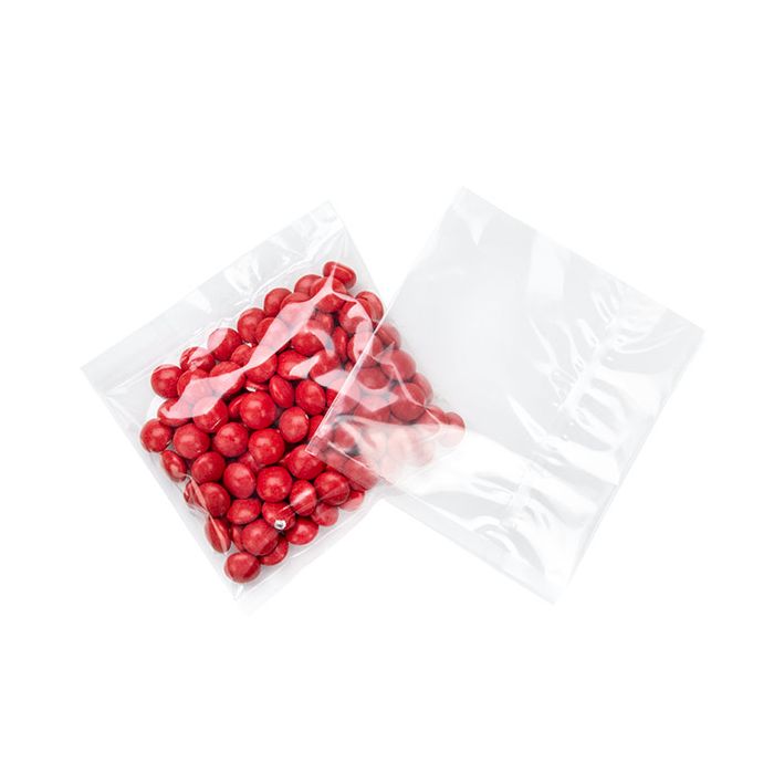 Flachbeutel Heißsiegelfähig 30 Mikron 11.4x11.4cm Transparent (100 Stück) [SFB44M]