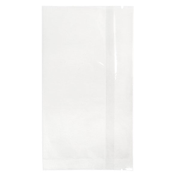 Sacchetto di plastica trasparente "Heat Seal" 9.5x15.9cm laminato (100 pezzi) [SLB3X6Q]