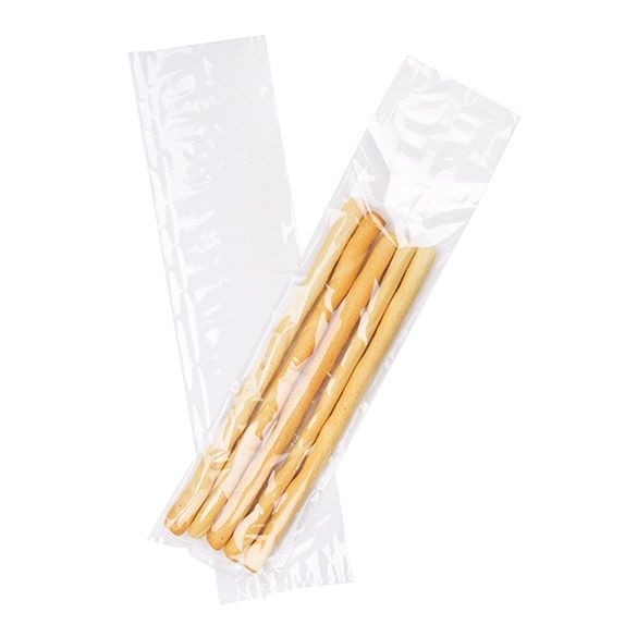 Plastikbeutel 10.2x40.6cm Transparent (PP) (100 Stück) [FP1416]