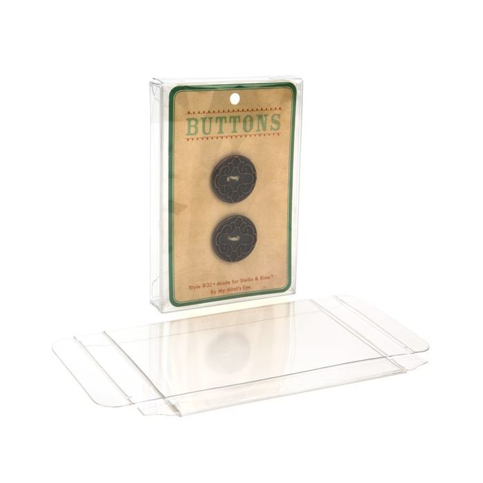 Scatole "regalo" in plastica per 6 cioccolatini 7x1,4x10,2cm (25 pezzi) [FPB274]