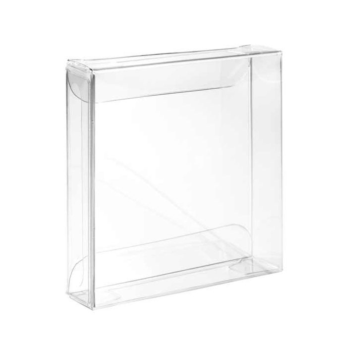 Ballotins transparents pour 4 chocolats 7x1.4x6.8cm (25 pièces) [FPB276]