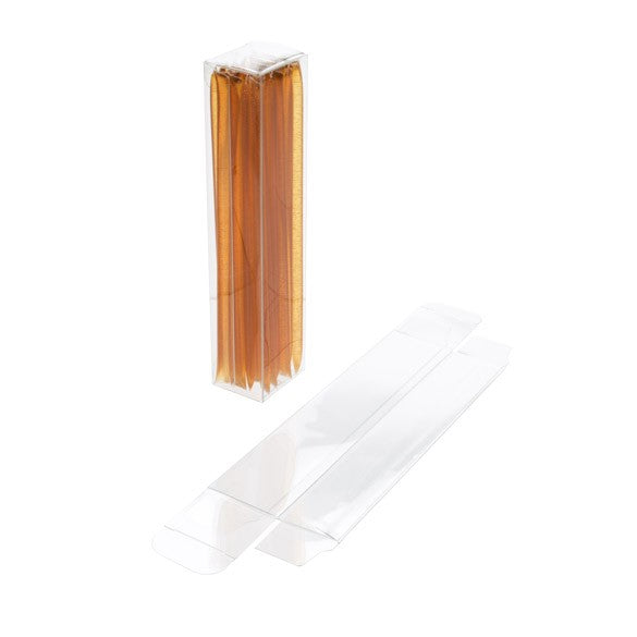 Scatole trasparenti 3.8x3.2x17.1cm (25 pezzi) [FPB341]