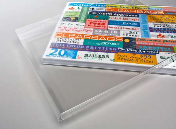 Boite à transparence cristalline pour photos 21.9x1.6x28.3cm (25 pièces) [FPB65]