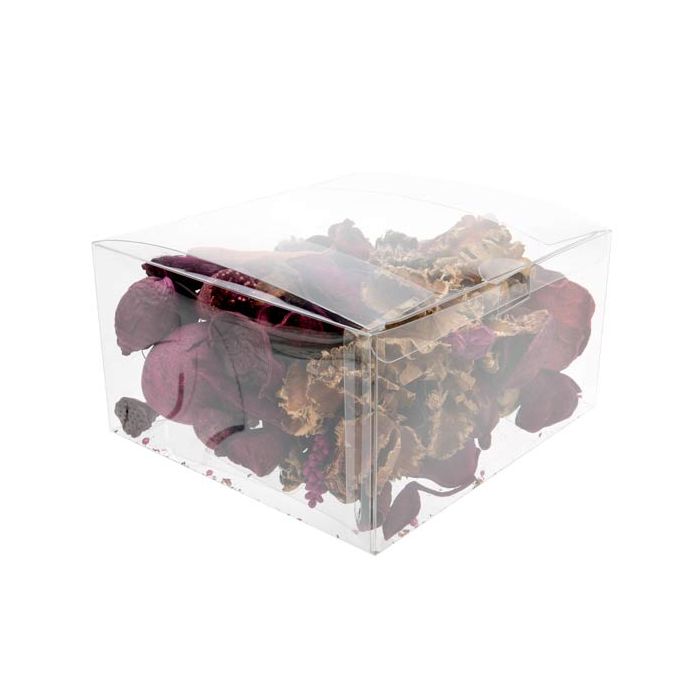 Klarsichtschachteln 19.1x17.8x10.2cm mit Automatikboden (25 Stück) [FPLB177]