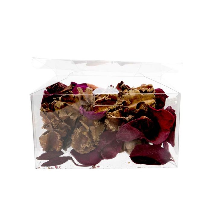 Klarsichtschachteln 19.1x17.8x10.2cm mit Automatikboden (25 Stück) [FPLB177]