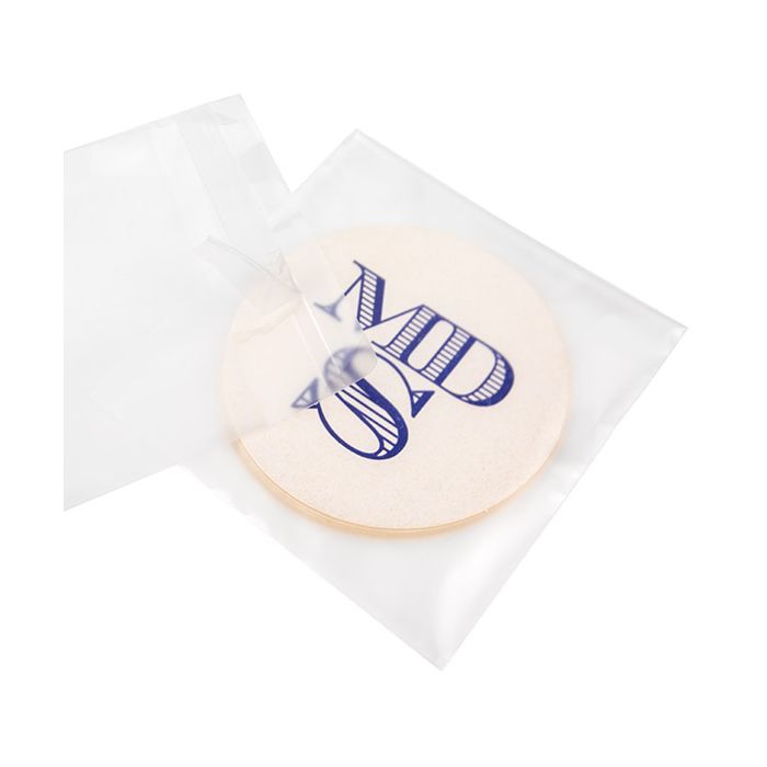 Plastic Bags 12.7x12.7 cm Frosted Peel and Seal (100 pieces) [B55F]