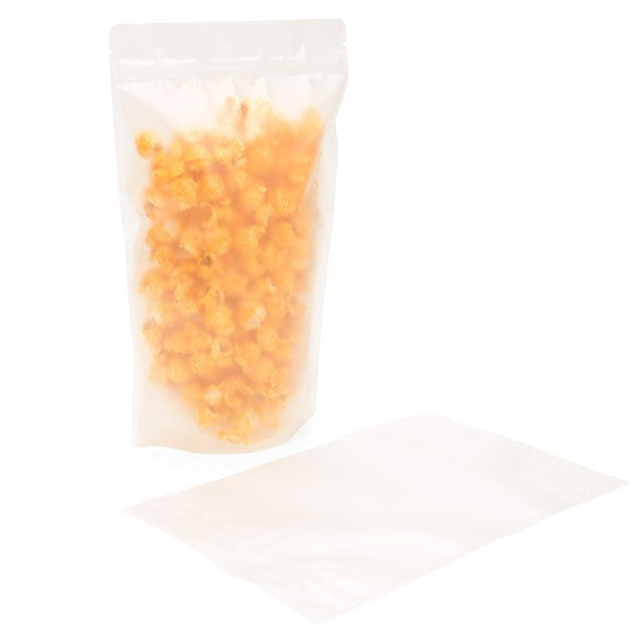 Standbodenbeutel Frost 17.1x8.9x28.6cm | 340 Gramm (100 Stück) [ZBGF4]