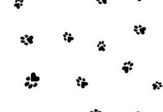 Sacchetti SOS stampati "Zampe di cane" 8.9x5.1x19.1cm con soffietto (100 pezzi) [G3PAW]